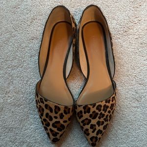 JCrew leopard print flats